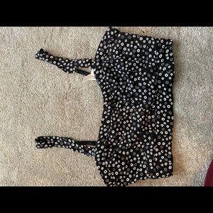 floral crop top